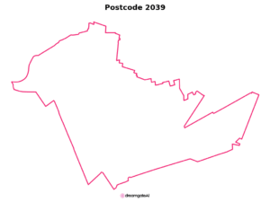 2039 NSW | Australia Postcode Data File| Address List | Download Excel CSV