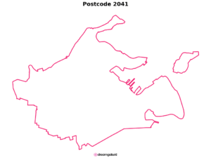 2041 NSW | Australia Postcode Data File| Address List | Download Excel CSV