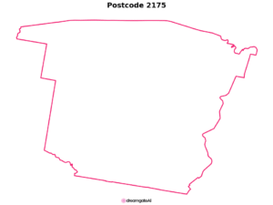 2175 NSW | Australia Postcode Data File| Address List | Download Excel CSV