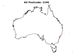 2190 NSW | Australia Postcode Data File| Address List | Download Excel CSV - Image 2