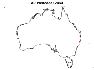 2454 NSW | Australia Postcode Data File| Address List | Download Excel CSV - Image 2