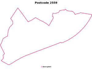 2559 NSW | Australia Postcode Data File| Address List | Download Excel CSV - Image 1