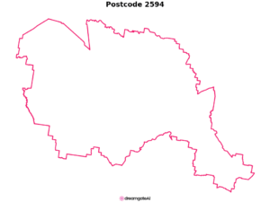 2594 NSW | Australia Postcode Data File| Address List | Download Excel CSV - Image 1