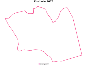 2607 ACT | Australia Postcode Data File| Address List | Download Excel CSV - Image 1