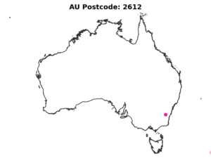 2612 ACT | Australia Postcode Data File| Address List | Download Excel CSV - Image 2