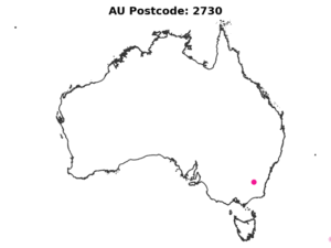 2730 NSW | Australia Postcode Data File| Address List | Download Excel CSV - Image 2