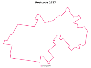 2757 NSW | Australia Postcode Data File| Address List | Download Excel CSV - Image 1