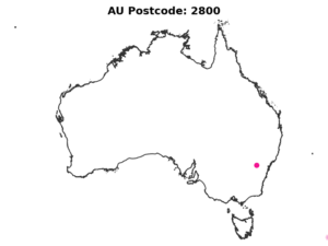 2800 NSW | Australia Postcode Data File| Address List | Download Excel CSV - Image 2