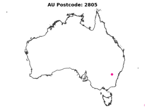 2805 NSW | Australia Postcode Data File| Address List | Download Excel CSV - Image 2