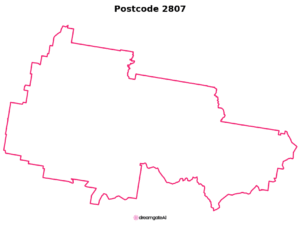 2807 NSW | Australia Postcode Data File| Address List | Download Excel CSV - Image 1