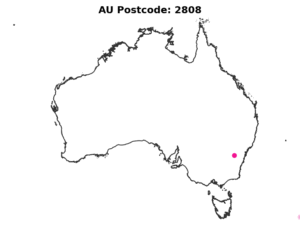2808 NSW | Australia Postcode Data File| Address List | Download Excel CSV - Image 2