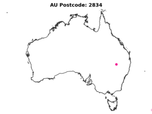 2834 NSW | Australia Postcode Data File| Address List | Download Excel CSV - Image 2