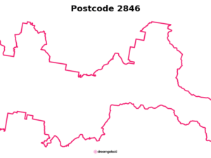 2846 NSW | Australia Postcode Data File| Address List | Download Excel CSV - Image 1