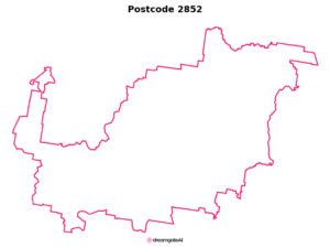 2852 NSW | Australia Postcode Data File| Address List | Download Excel CSV - Image 1