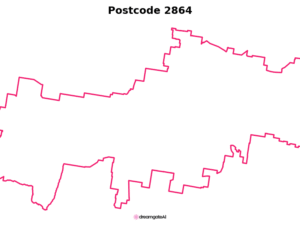 2864 NSW | Australia Postcode Data File| Address List | Download Excel CSV - Image 1