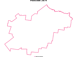 2874 NSW | Australia Postcode Data File| Address List | Download Excel CSV - Image 1