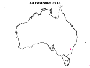 2913 ACT | Australia Postcode Data File| Address List | Download Excel CSV - Image 2