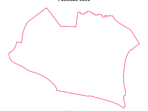 3031 VIC | Australia Postcode Data File| Address List | Download Excel CSV - Image 1