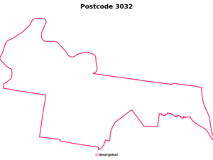 3032 VIC | Australia Postcode Data File| Address List | Download Excel CSV - Image 1