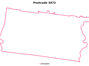 3072 VIC | Australia Postcode Data File| Address List | Download Excel CSV - Image 1