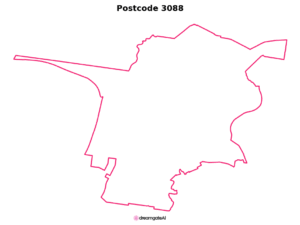 3088 VIC | Australia Postcode Data File| Address List | Download Excel CSV - Image 1