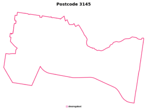 3145 VIC | Australia Postcode Data File| Address List | Download Excel CSV - Image 1