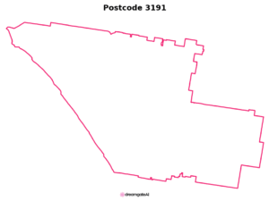 3191 VIC | Australia Postcode Data File| Address List | Download Excel CSV - Image 1