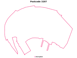 3207 VIC | Australia Postcode Data File| Address List | Download Excel CSV - Image 1