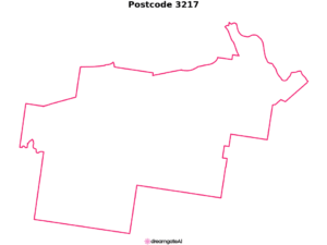 3217 VIC | Australia Postcode Data File| Address List | Download Excel CSV - Image 1