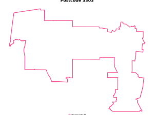 3303 VIC | Australia Postcode Data File| Address List | Download Excel CSV - Image 1