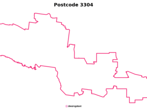 3304 VIC | Australia Postcode Data File| Address List | Download Excel CSV - Image 1