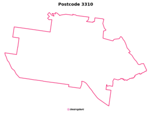 3310 VIC | Australia Postcode Data File| Address List | Download Excel CSV - Image 1