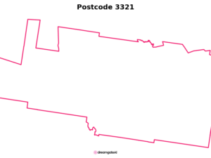 3321 VIC | Australia Postcode Data File| Address List | Download Excel CSV - Image 1