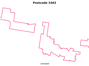 3363 VIC | Australia Postcode Data File| Address List | Download Excel CSV