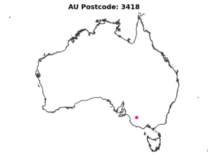 3418 VIC | Australia Postcode Data File| Address List | Download Excel CSV - Image 2