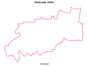 3434 VIC | Australia Postcode Data File| Address List | Download Excel CSV