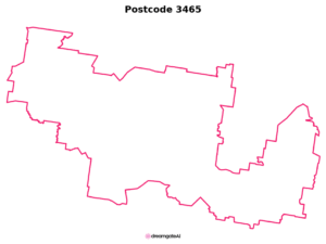 3465 VIC | Australia Postcode Data File| Address List | Download Excel CSV