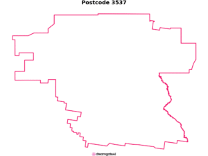 3537 VIC | Australia Postcode Data File| Address List | Download Excel CSV - Image 1