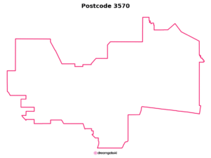 3570 VIC | Australia Postcode Data File| Address List | Download Excel CSV - Image 1