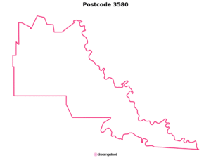 3580 VIC | Australia Postcode Data File| Address List | Download Excel CSV - Image 1