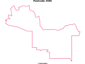 3590 VIC | Australia Postcode Data File| Address List | Download Excel CSV - Image 1