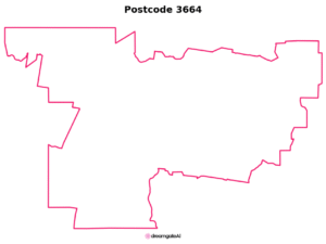 3664 VIC | Australia Postcode Data File| Address List | Download Excel CSV - Image 1