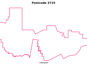 3725 VIC | Australia Postcode Data File| Address List | Download Excel CSV - Image 1