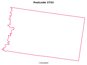 3753 VIC | Australia Postcode Data File| Address List | Download Excel CSV - Image 1