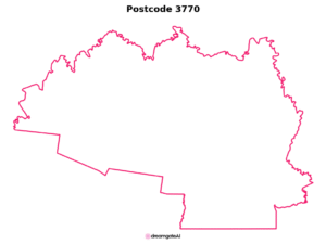 3770 VIC | Australia Postcode Data File| Address List | Download Excel CSV - Image 1