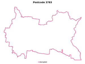 3783 VIC | Australia Postcode Data File| Address List | Download Excel CSV - Image 1