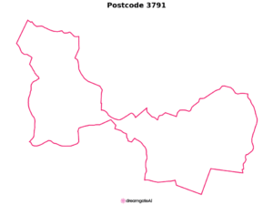 3791 VIC | Australia Postcode Data File| Address List | Download Excel CSV - Image 1