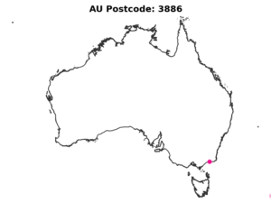 3886 VIC | Australia Postcode Data File| Address List | Download Excel CSV - Image 2