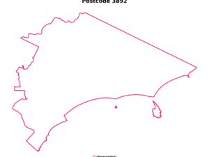 3892 VIC | Australia Postcode Data File| Address List | Download Excel CSV - Image 1