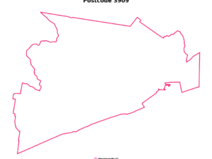 3909 VIC | Australia Postcode Data File| Address List | Download Excel CSV - Image 1